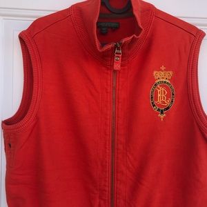 Ralph LaurenOrange Vest by Lauren Jeans 👖- XL